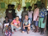 Papua with teachers