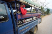 Laos - a local bus